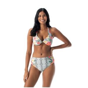 Coco Reef Verso Twist Reversible Underwire Bikini Top 36C 38C Monaco NWT
